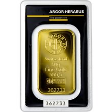 Náhled - Argor Heraeus SA 50 gramů - Investiční zlatý slitek